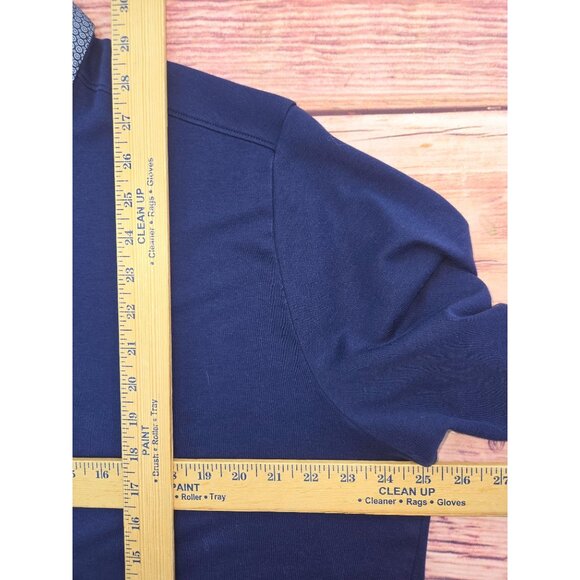 Johnston & Murphy Mens XXL Navy Polo Thin Fit - Picture 7 of 7